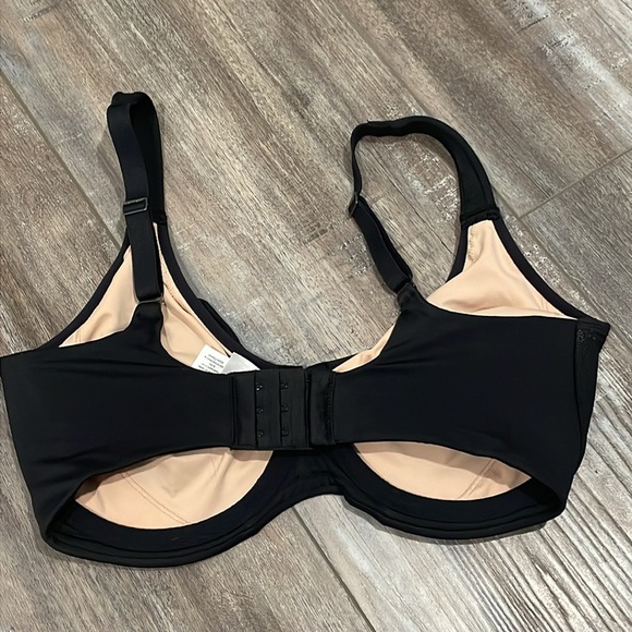 SPANX Illusion Lace Minimizer Bra top black 32G - Picture 7 of 8